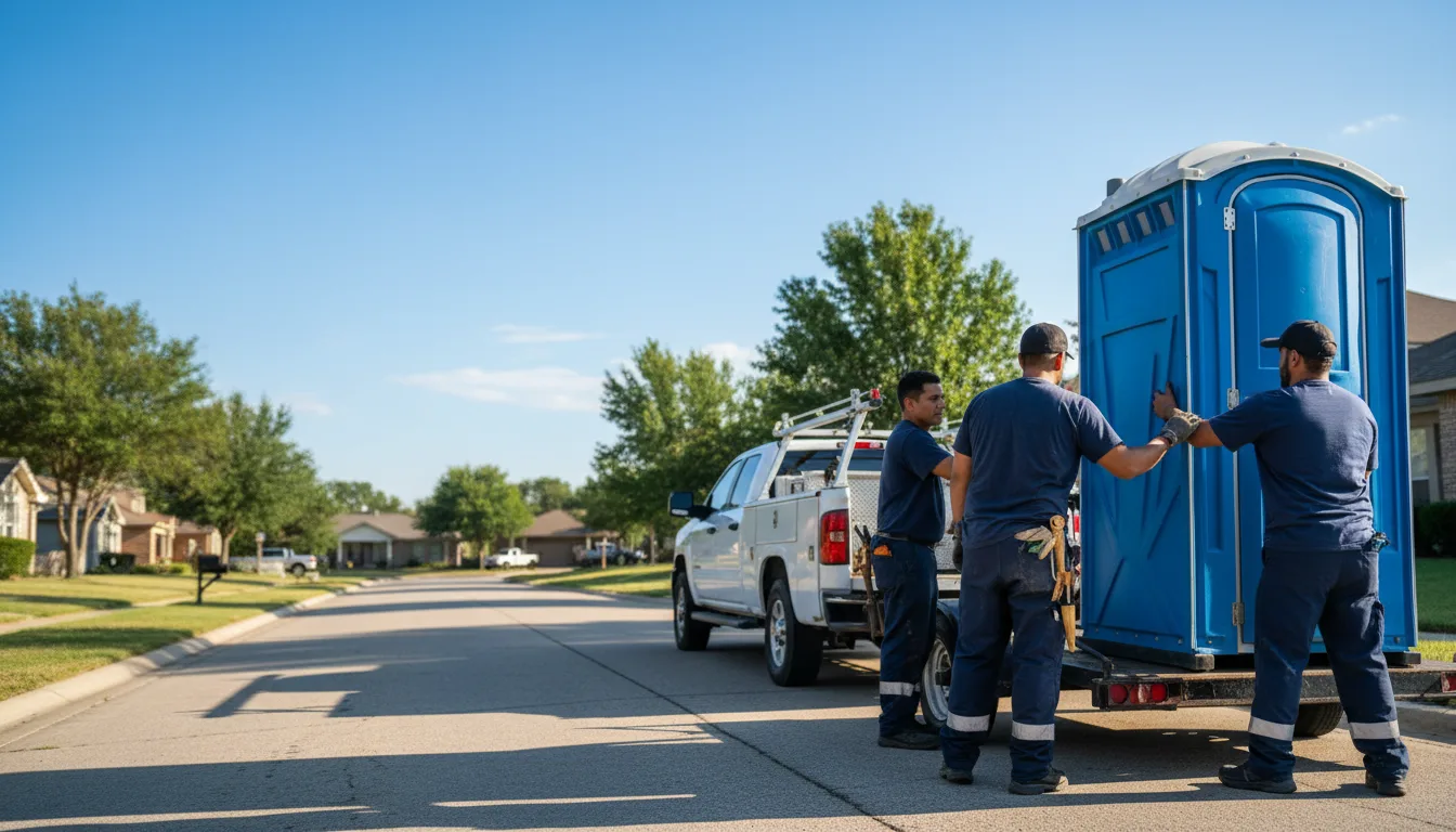 Portable Toilet Rental in La Ward, TX near me